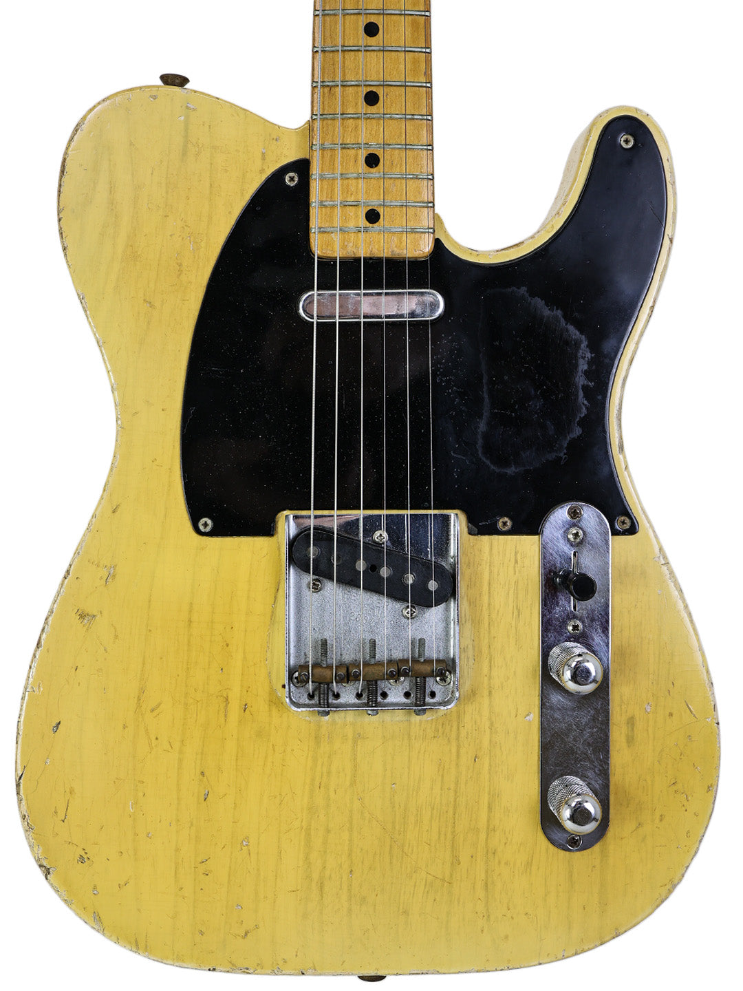 SOLD - Vintage Original Fender Telecaster 'Blackguard' - USA 1954