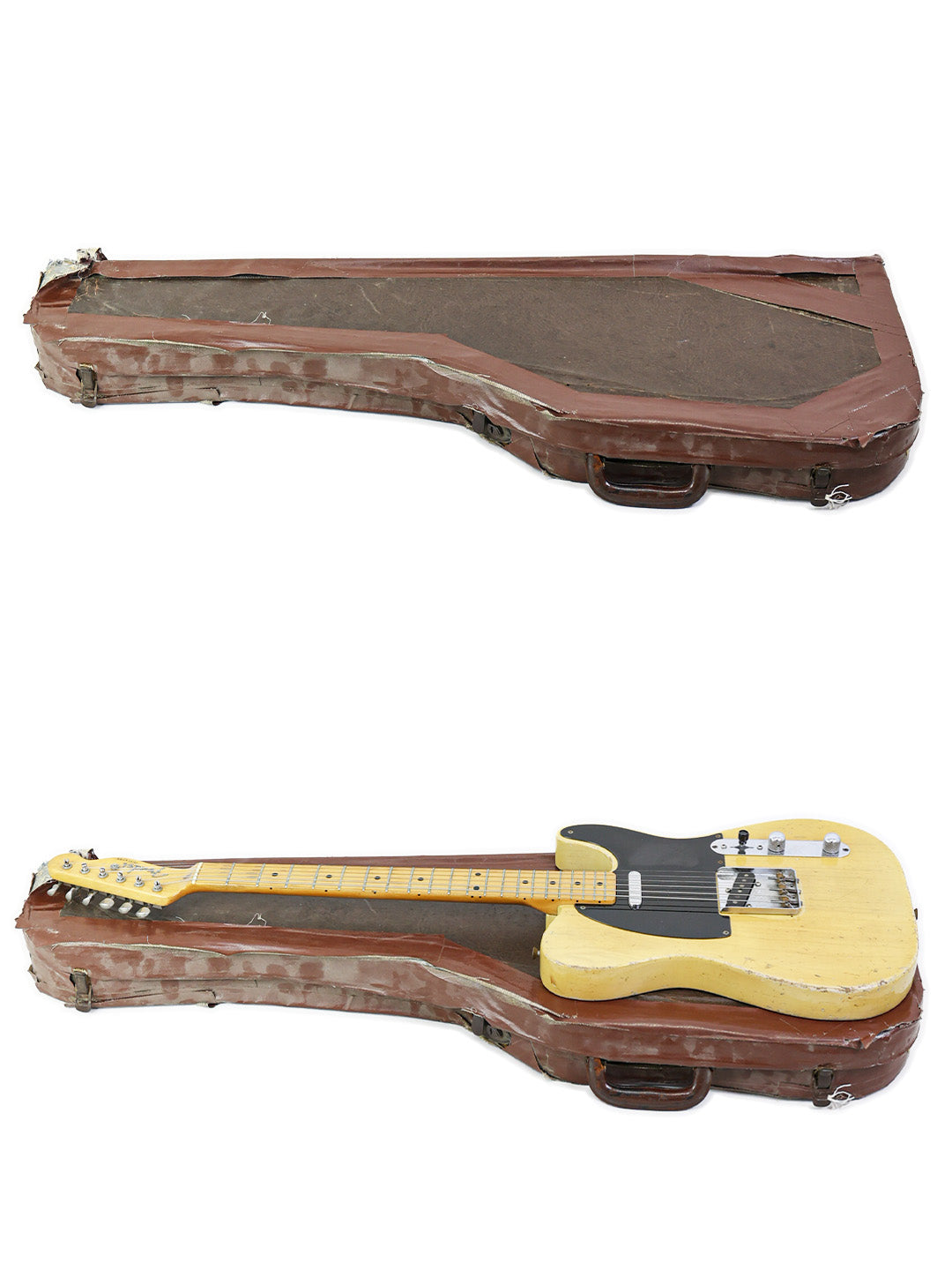 SOLD - Vintage Original Fender Telecaster 'Blackguard' - USA 1954
