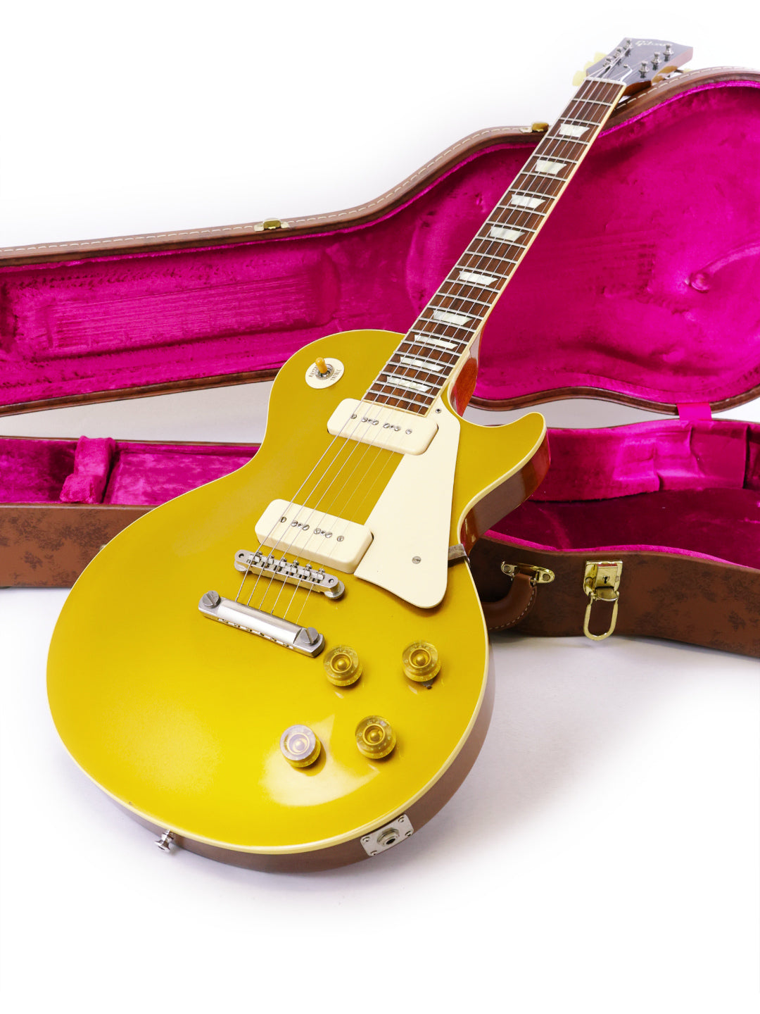 SOLD - Gibson Custom Historic VOS LPR-6 1956 Reissue Gold Top – USA 2014