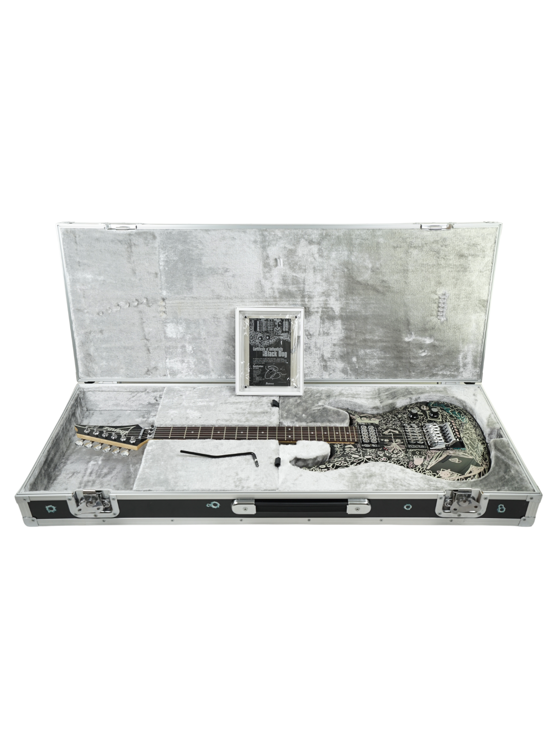 Ibanez Limited Edition Joe Satriani Black Dog JS BDG 1 of 88 - Japan 2008