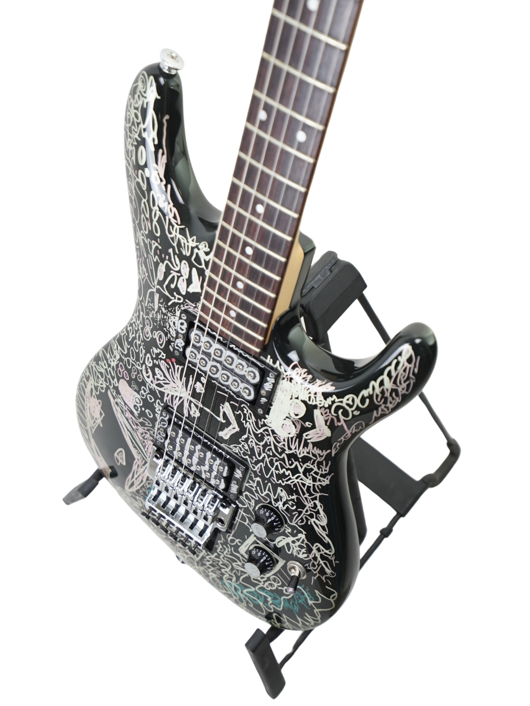 Ibanez Limited Edition Joe Satriani Black Dog JS BDG 1 of 88 - Japan 2008