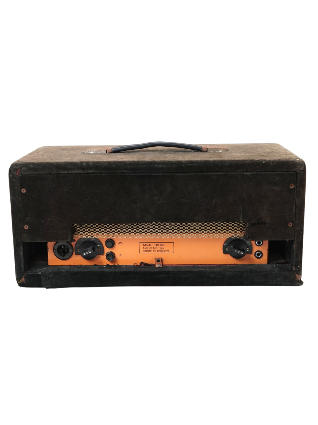 Vintage Orange Matamp 100W Head - UK c.1970