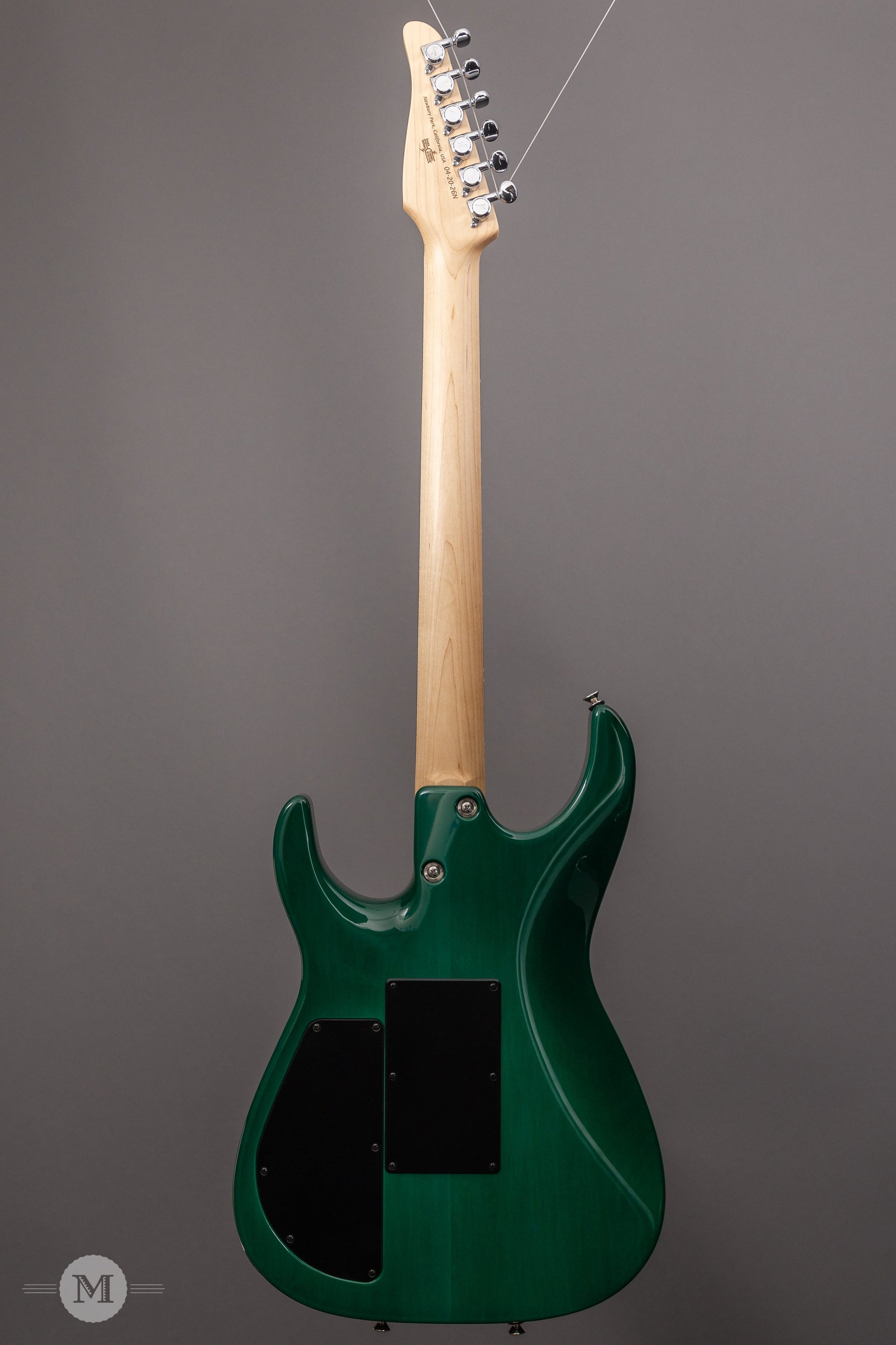 Tom Anderson Guitars - Angel - Teal WakeSurf with Binding