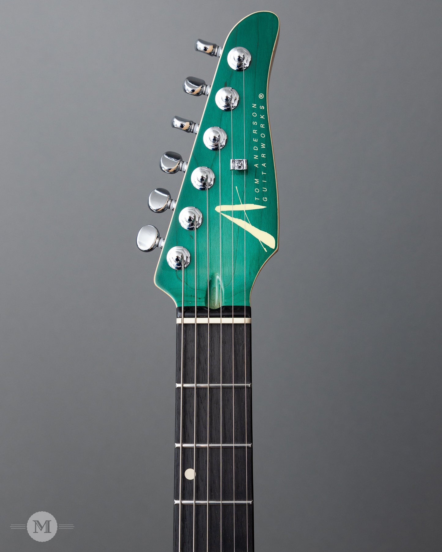 Tom Anderson Guitars - Angel - Teal WakeSurf with Binding