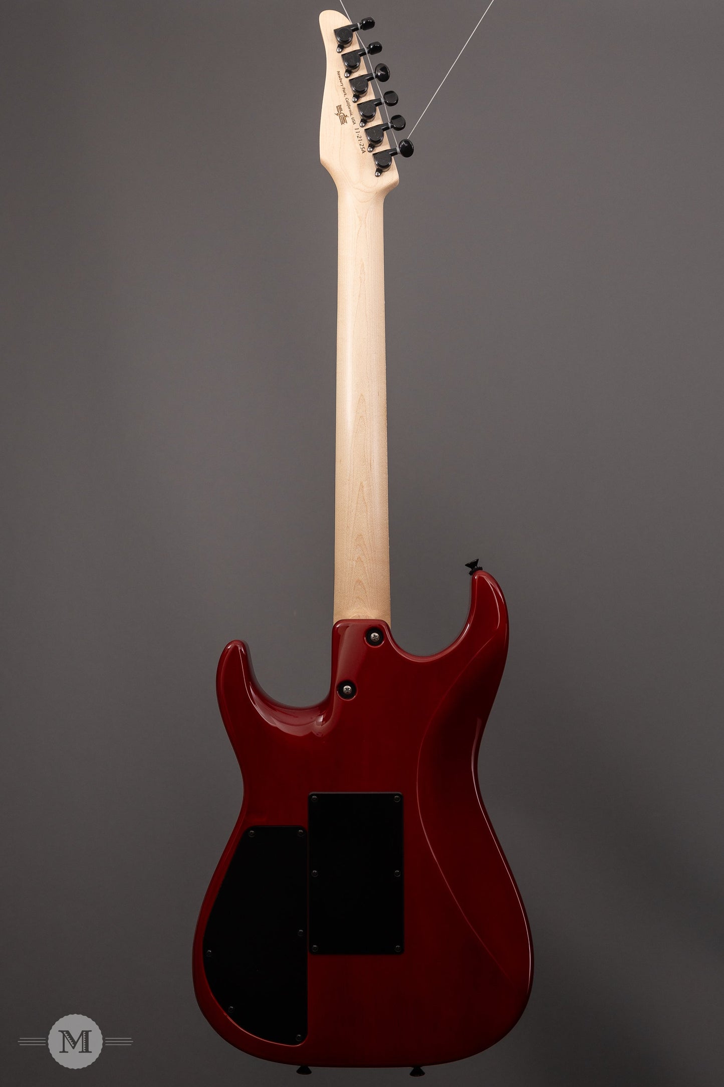 Tom Anderson Guitars - Drop Top S - Fire WakeSurf with Binding
