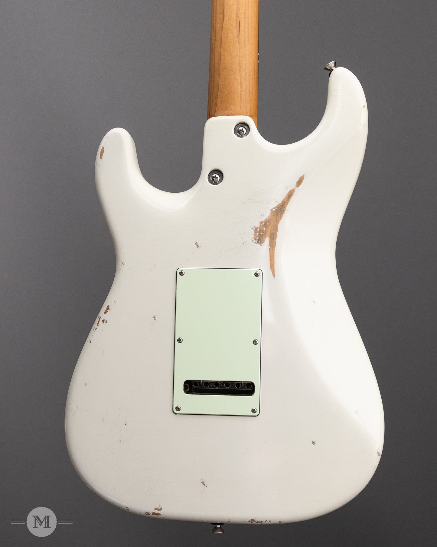Tom Anderson Electric Guitars - Icon Classic - Olympic White - In-Distress Level 2