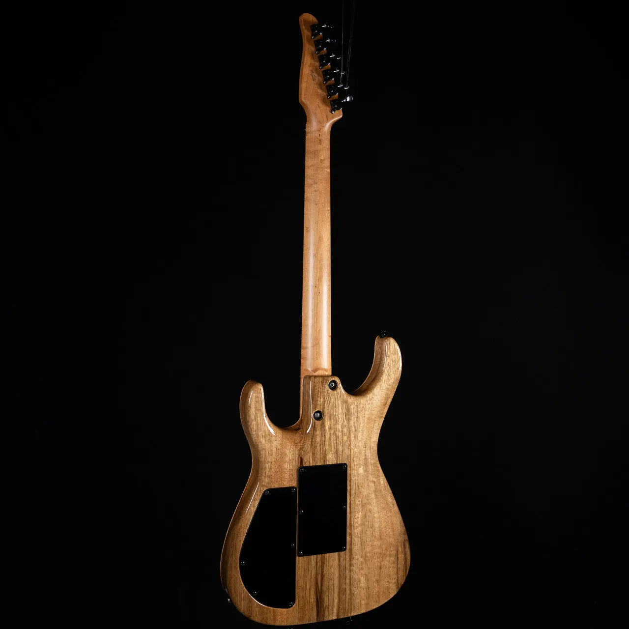 Tom Anderson Angel Electric Guitar- Cosmic Purple Double Wipeout - Quilt Maple on Limba
