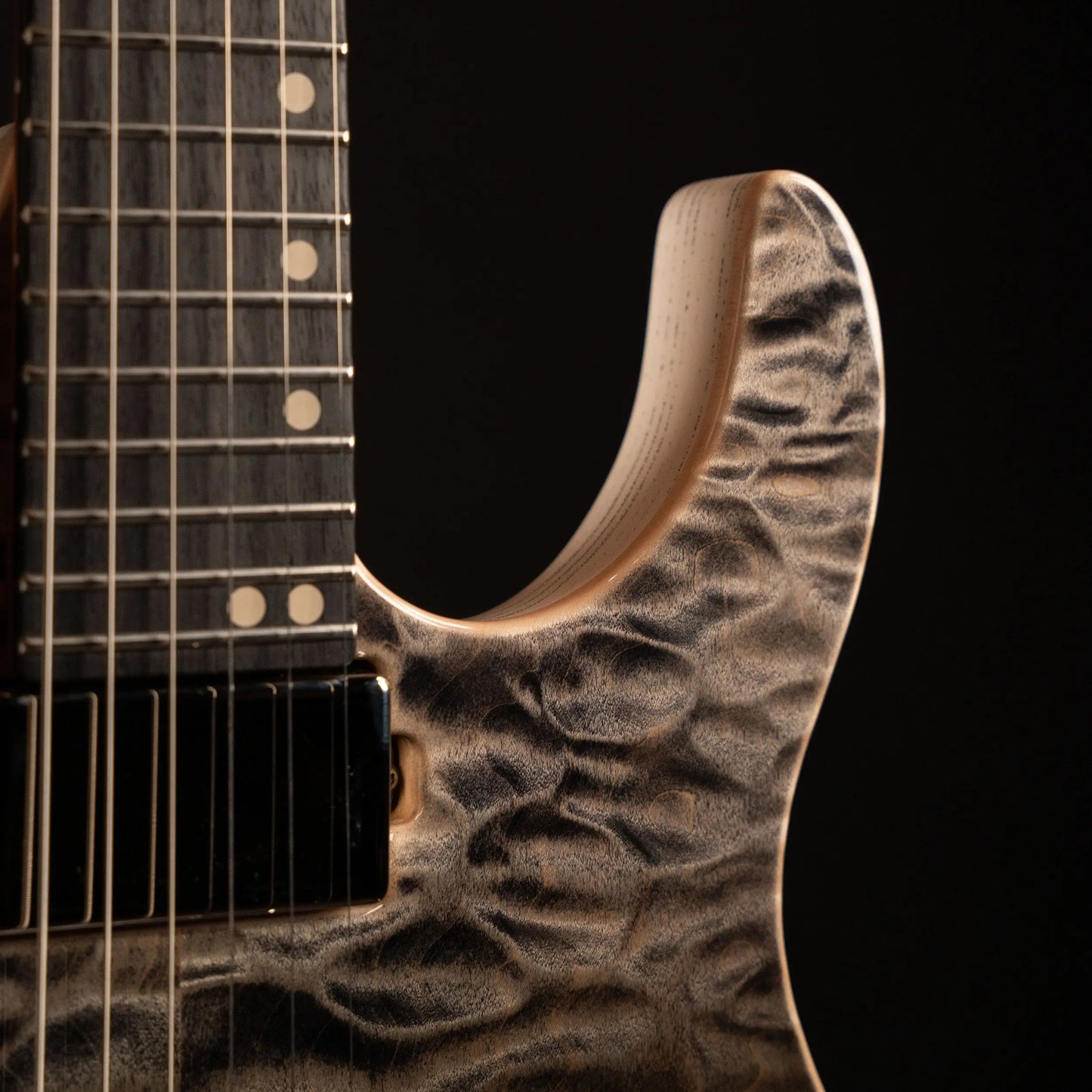 Tom Anderson Angel Quilted Maple On Swamp Ash