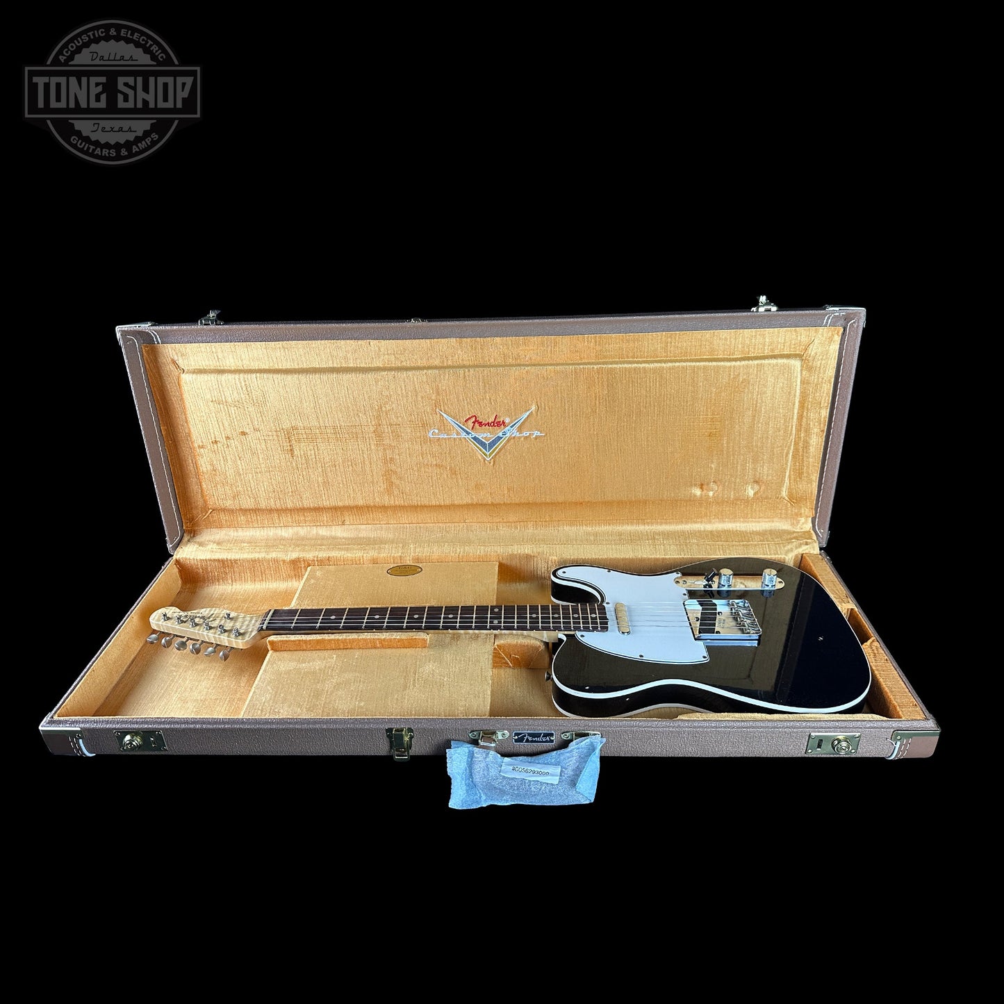 Fender Custom Shop 60's Telecaster Custom Journeyman Relic Black w/case