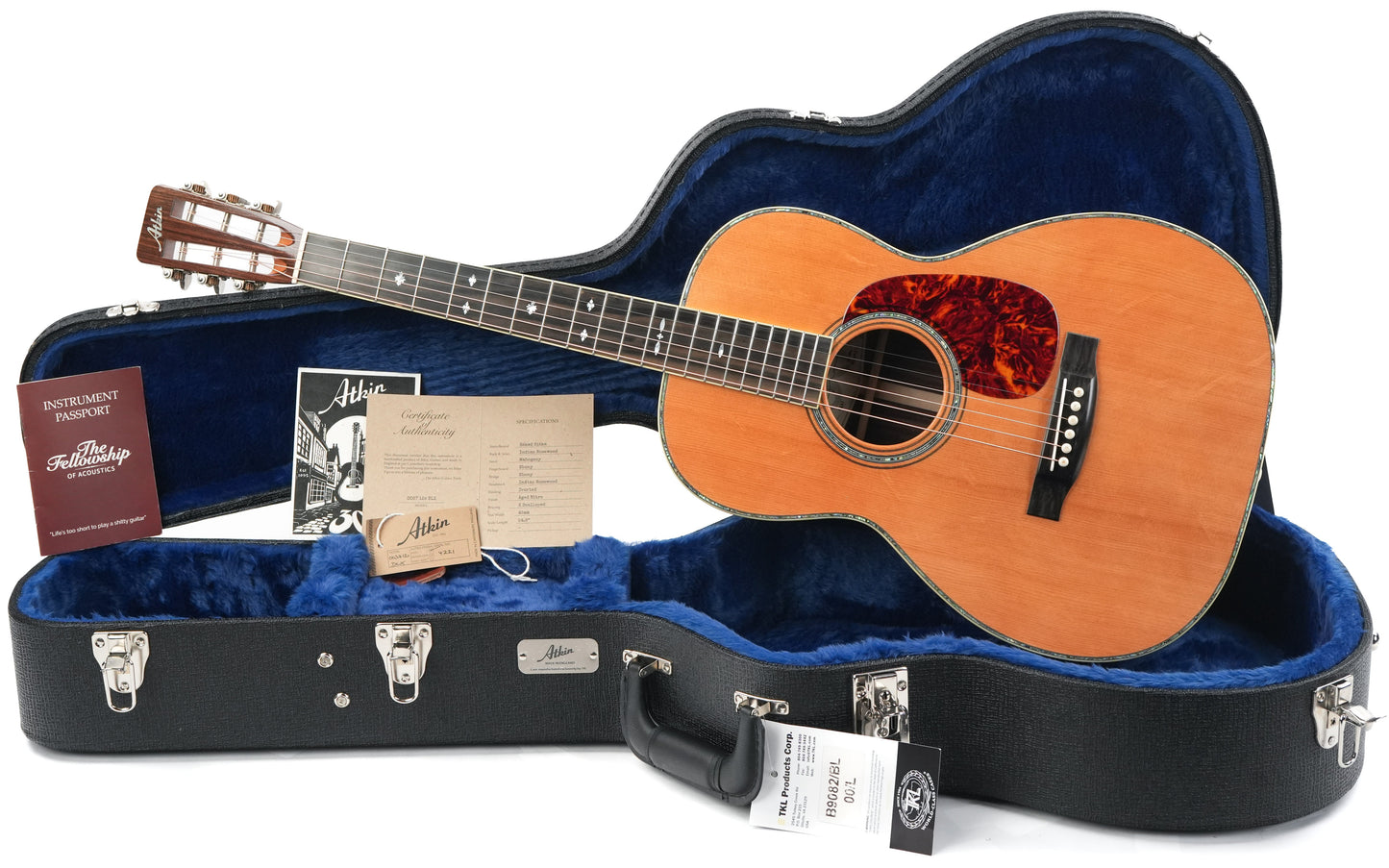 Atkin 0037S 12 Fret Deluxe Style 41 #4221