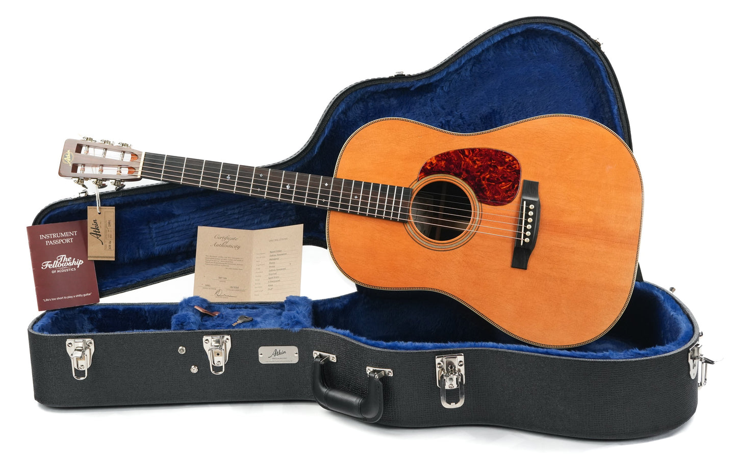 Atkin D37S 12 Fret Dreadnought Natural Aged 2025