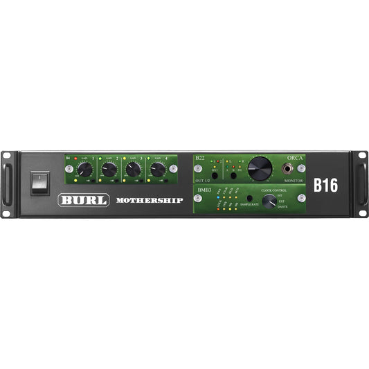 Burl Audio B16 MOTHERSHIP 3 with BMB1 Digilink Motherboard and BAD16, BDA16 Daughter Cards
