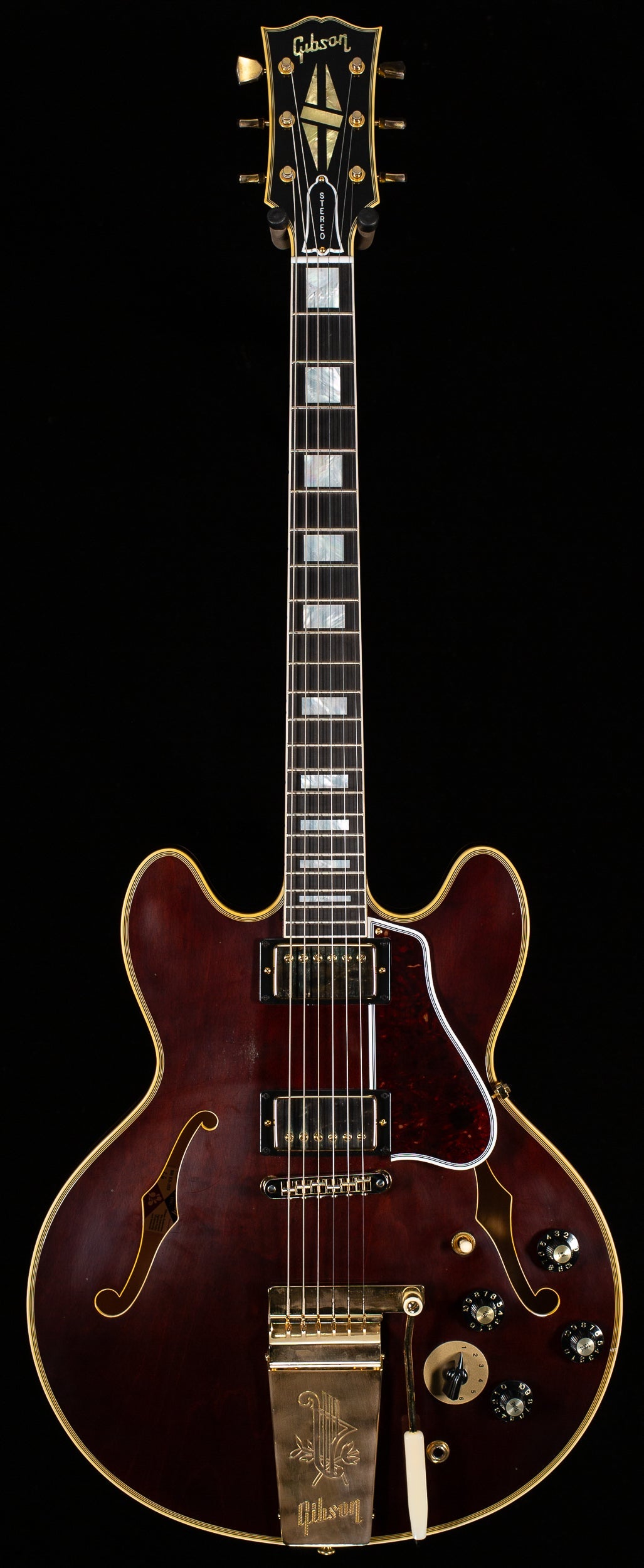 Gibson Custom Shop B.B. King "Rumble in the Jungle" 1974 ES-355 Walnut Murphy Lab Light Aged (566)