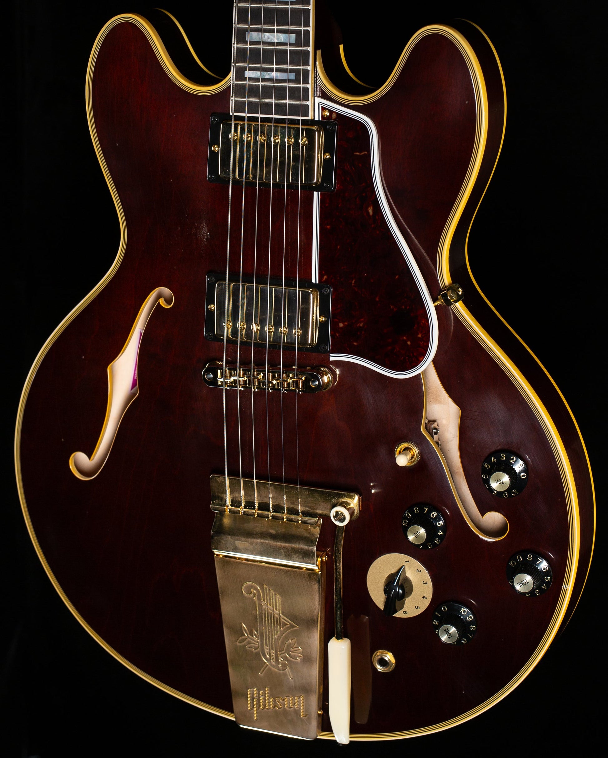 Gibson Custom Shop B.B. King "Rumble in the Jungle" 1974 ES-355 Walnut Murphy Lab Light Aged (566)