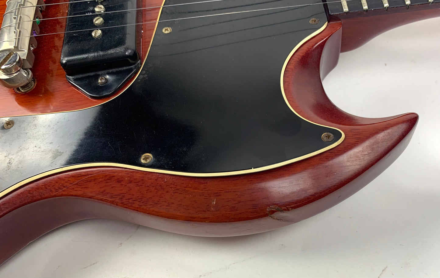 1962 Gibson Les Paul Jr. SG Body Junior Cherry Finish Vintage Electric Guitar | GREAT ONE!
