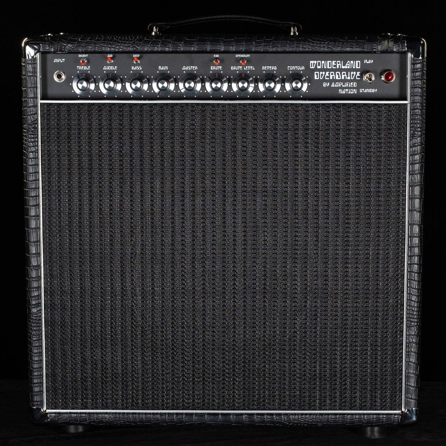 Amplified Nation Wonderland Overdrive 50w Combo Black Croc/Black Cloth + Creamback (660)