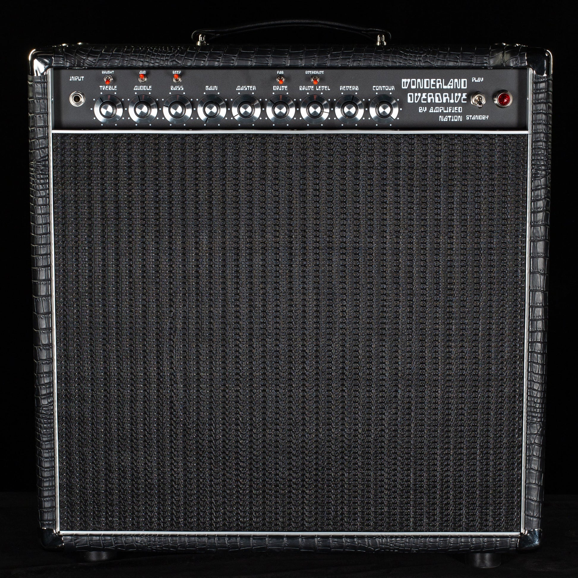 Amplified Nation Wonderland Overdrive 50w Combo Black Croc/Black Cloth + Creamback (660)