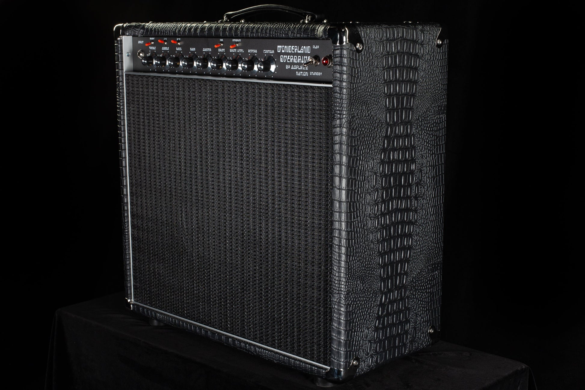 Amplified Nation Wonderland Overdrive 50w Combo Black Croc/Black Cloth + Creamback (660)