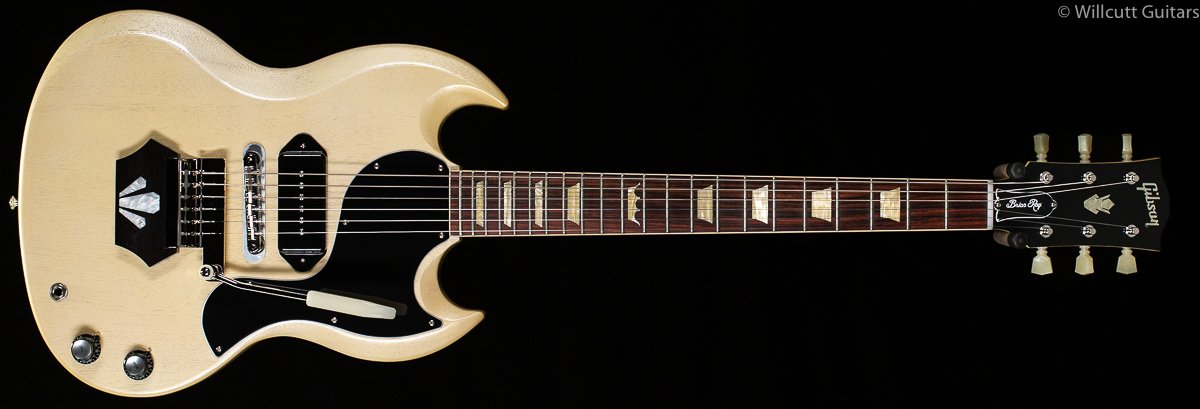 Gibson Custom Shop Brian Ray '62 SG Junior White Fox