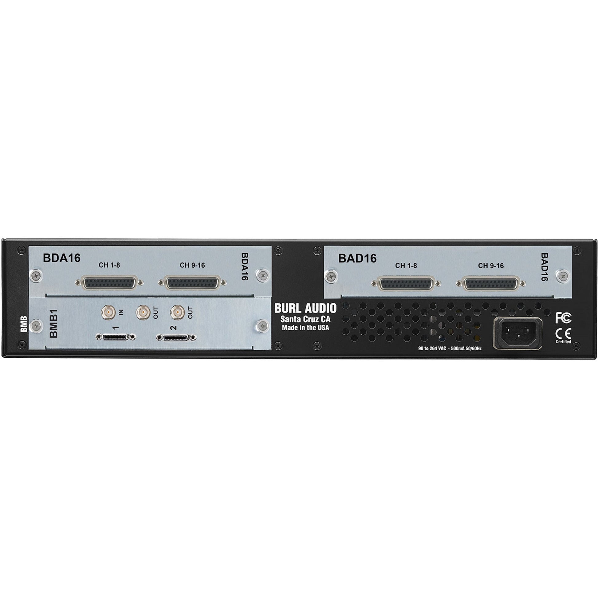 Burl Audio B16 MOTHERSHIP 3 with BMB1 Digilink Motherboard and BAD16, BDA16 Daughter Cards