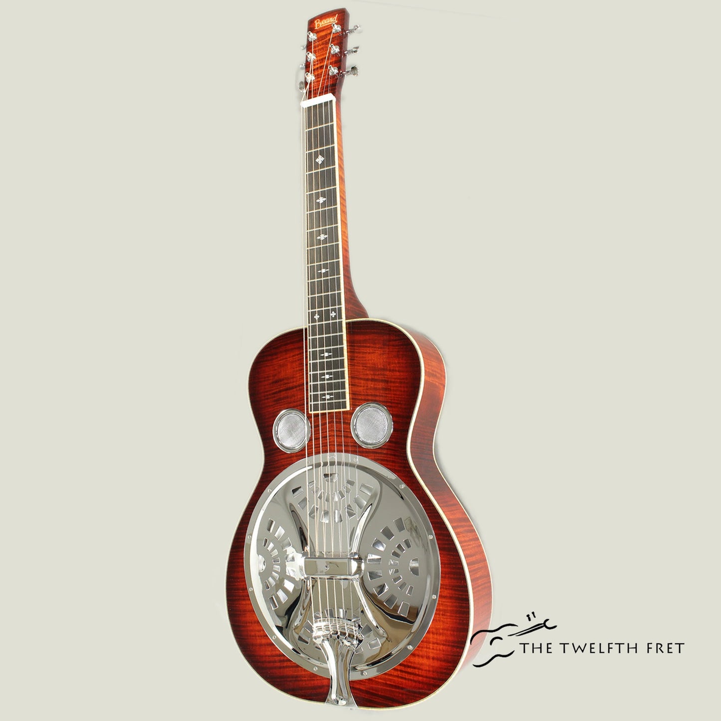 Beard R Model Flame Maple Squareneck Resonator Guitar