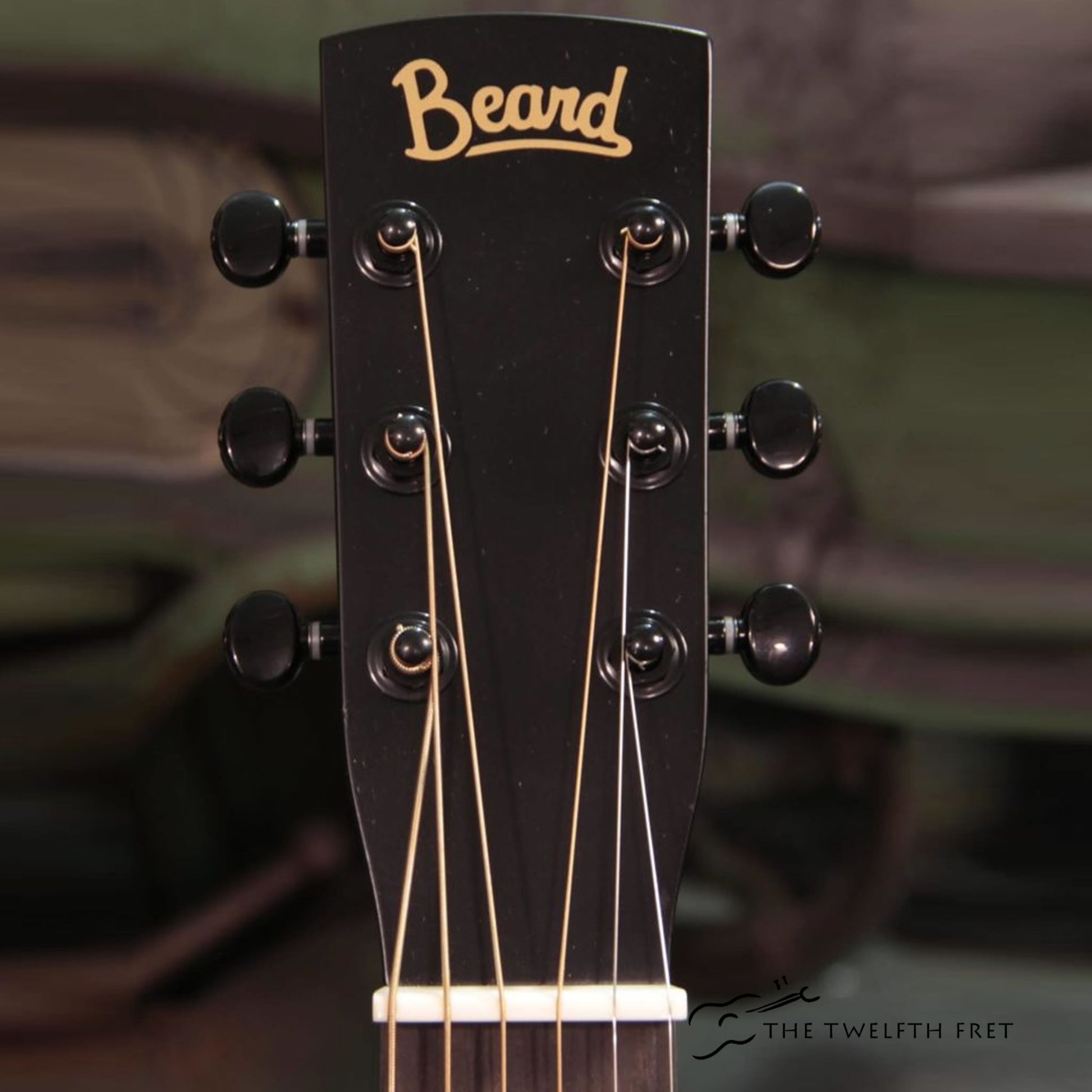 Beard Radio E Black Ice Squareneck Resonator Guitar