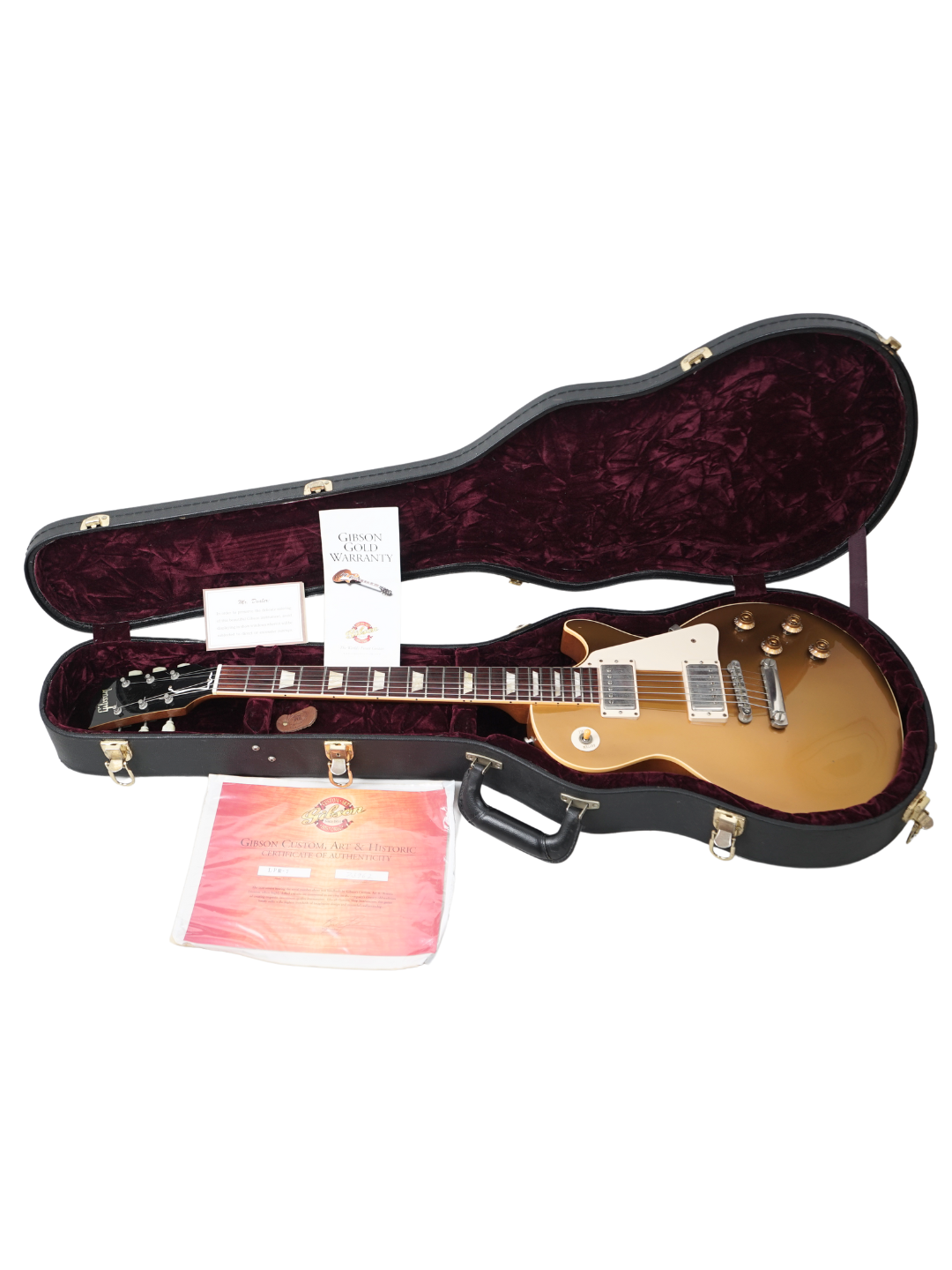 SOLD - Gibson Custom Shop LPR-7 1957 Les Paul Goldtop Reissue – USA 2003