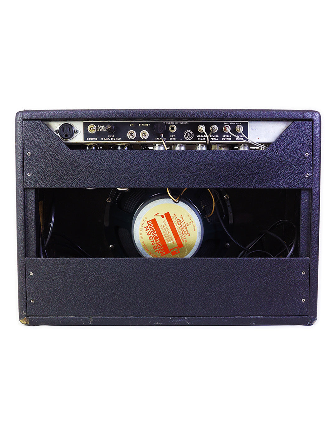 SOLD - Vintage Fender Deluxe Reverb 22 Watt Combo Amplifier - USA 1967