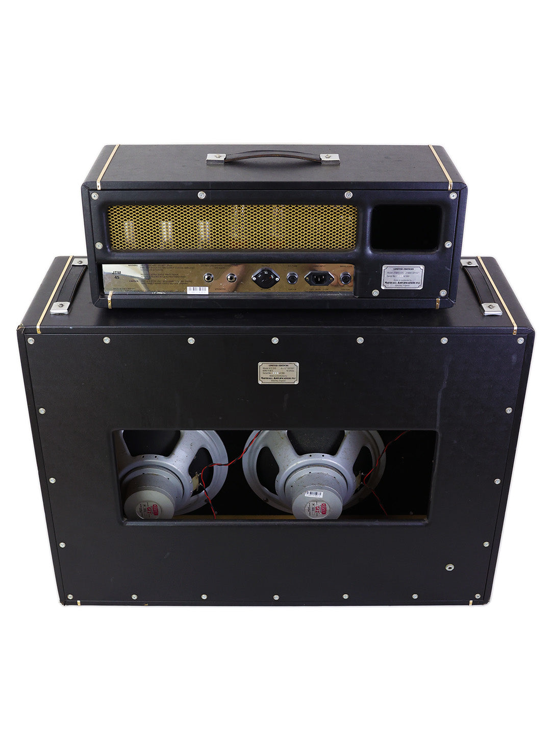 Marshall Offset Limited Edition JTM45 Head (259/300) + 412 Cabinet (266/300) - UK 2002