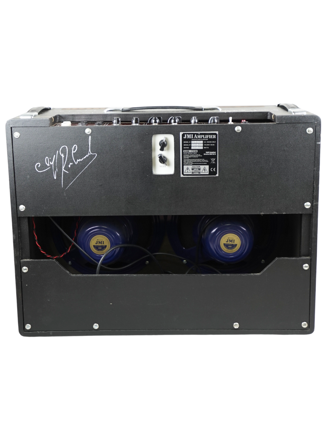 SOLD - JMI-30 Shadows Anniversary Tour Signed Amplifier - UK 2009