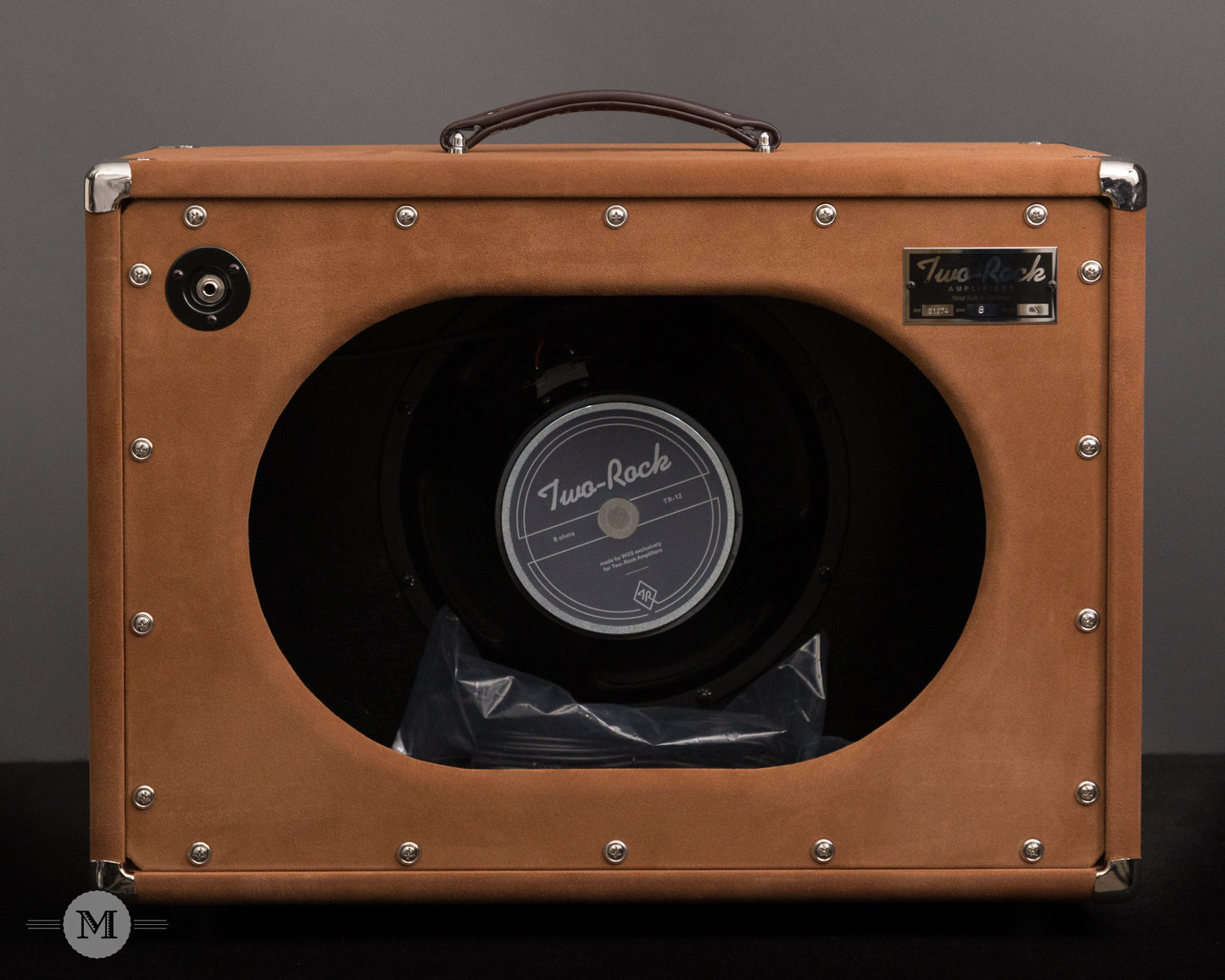 Two-Rock Amplifiers - Bloomfield Drive 40 Watt Head - Silver Chassis - Tobacco Suede w/Cane Cloth with Matching 1x12 Cabinet