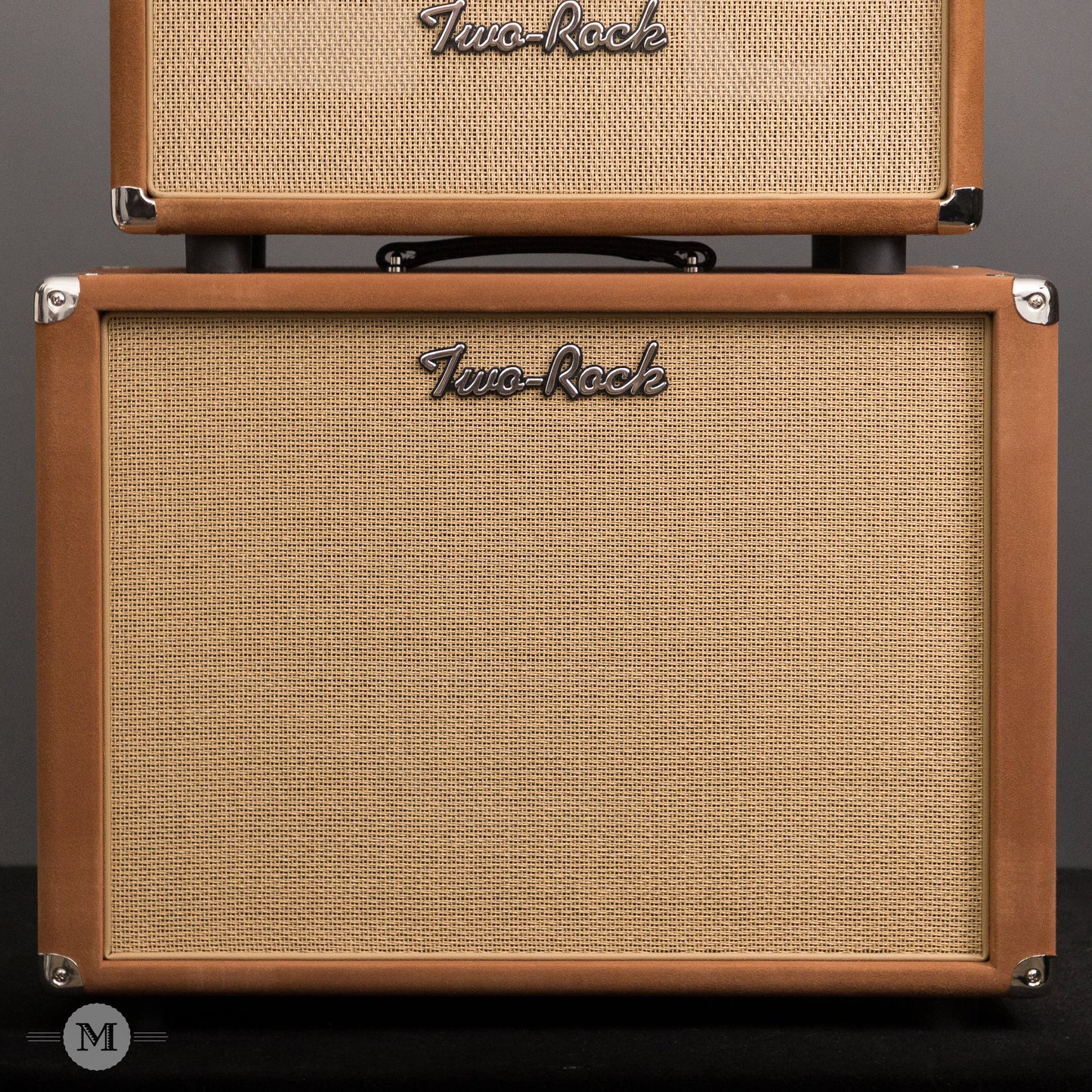 Two-Rock Amplifiers - Bloomfield Drive 40 Watt Head - Silver Chassis - Tobacco Suede w/Cane Cloth with Matching 1x12 Cabinet