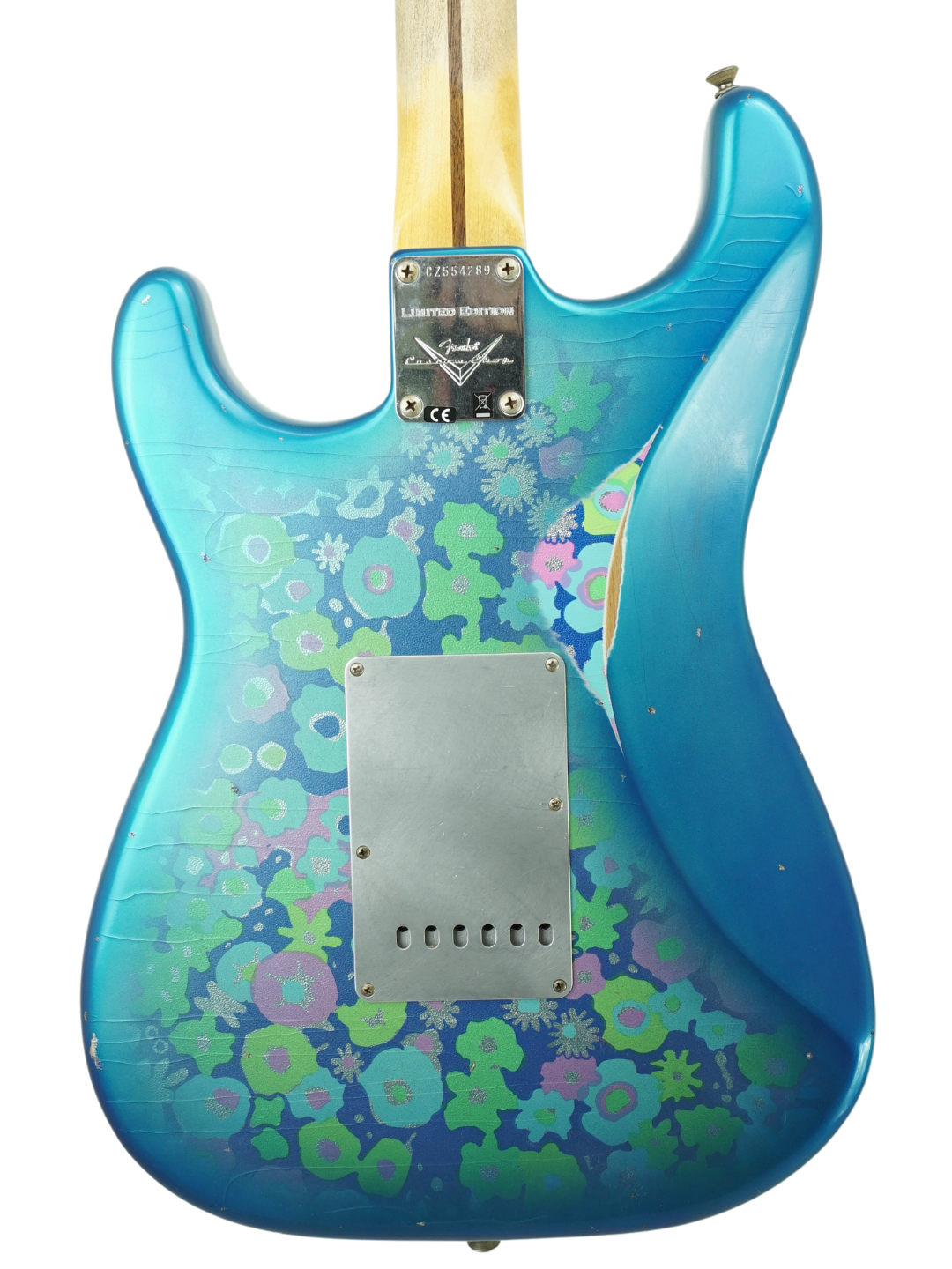 Fender Custom Shop Limited Edition El Diablo '56 Strat Relic Aged Blue Flower - USA 2021