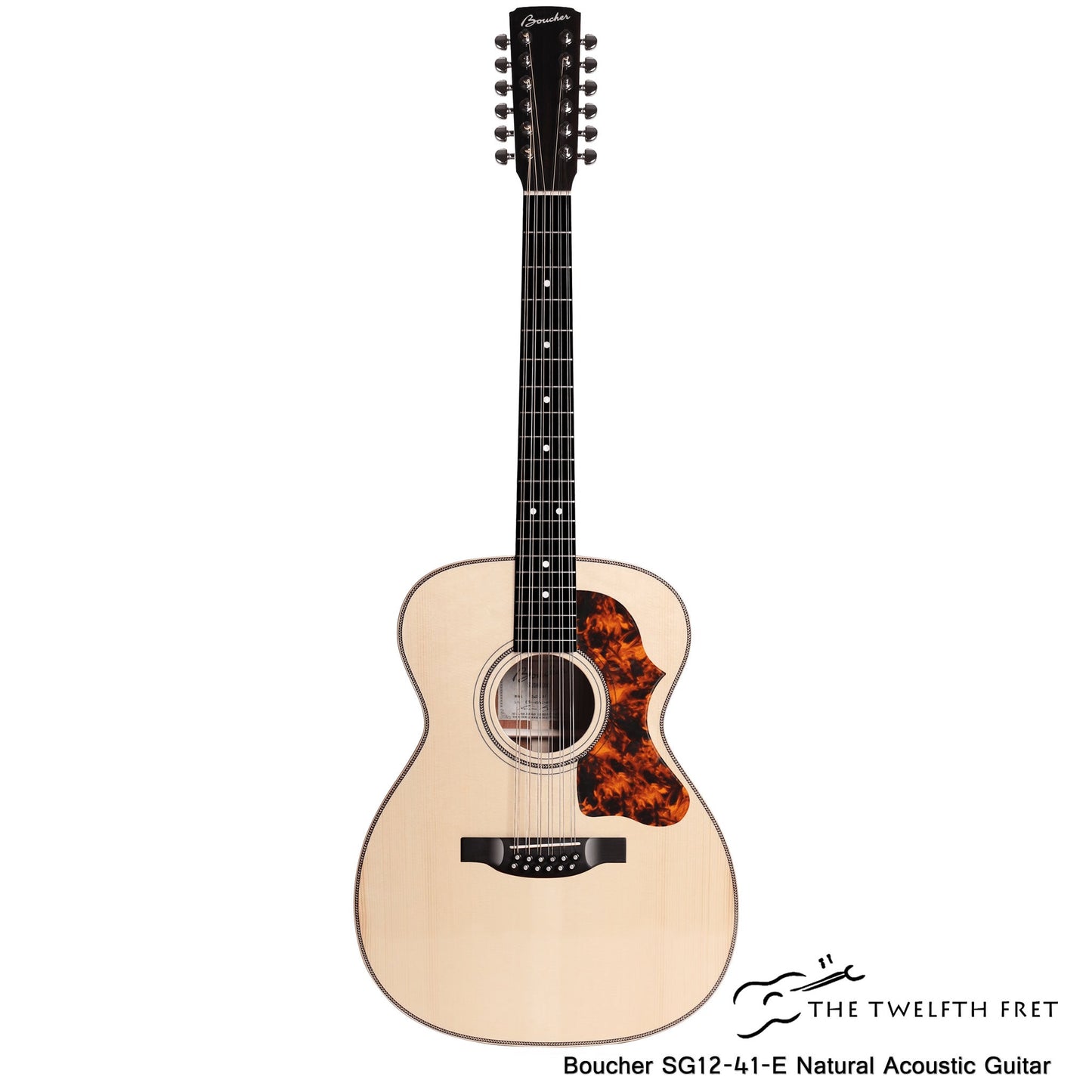 Boucher SG12-41-E Natural Acoustic Guitar