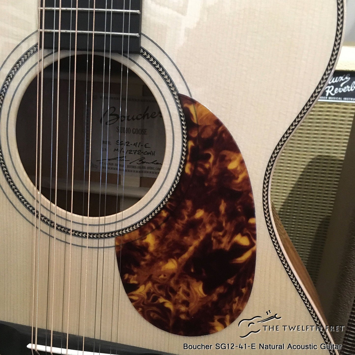 Boucher SG12-41-E Natural Acoustic Guitar