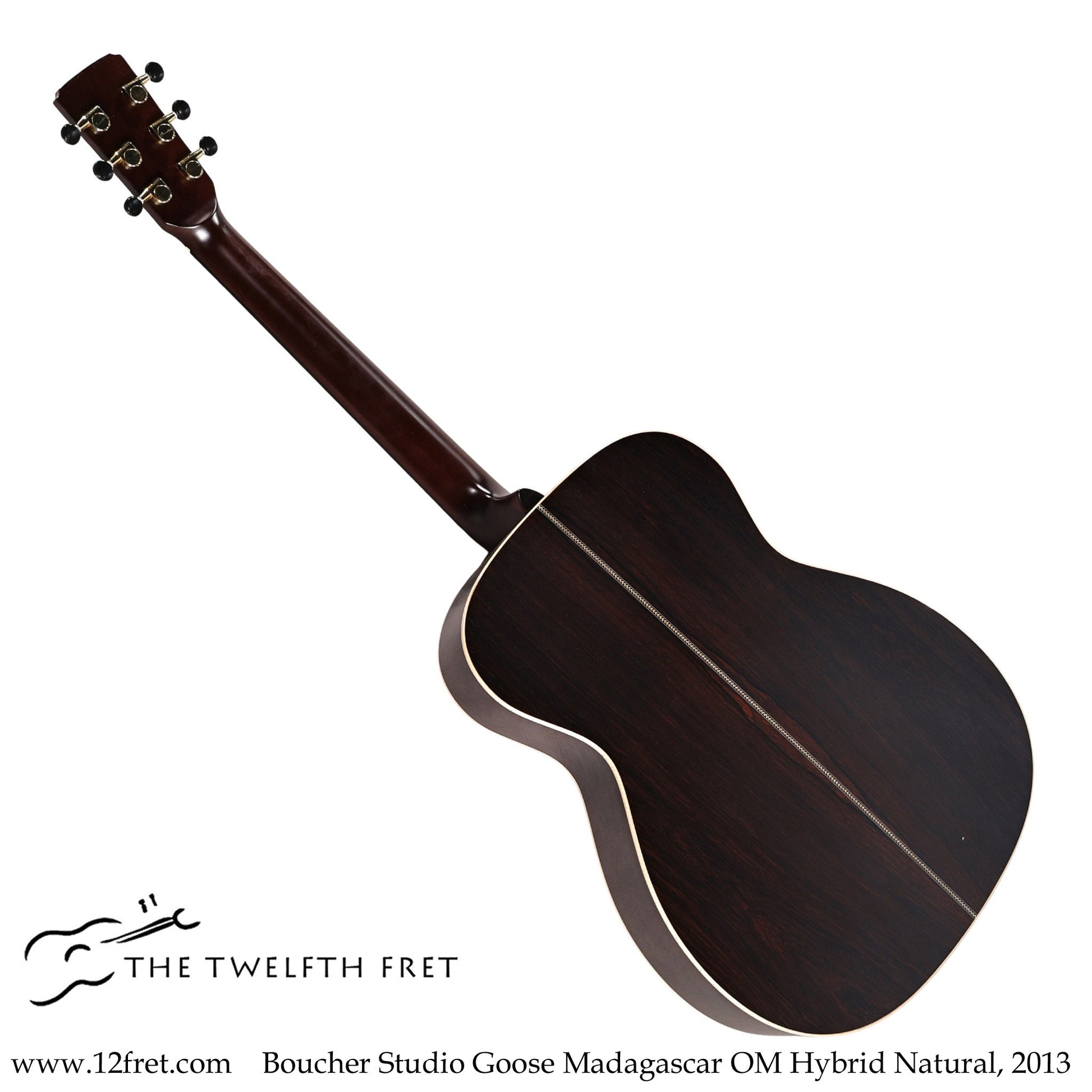 Boucher Studio Goose Madagascar OM Hybrid Natural, 2013   [USED]