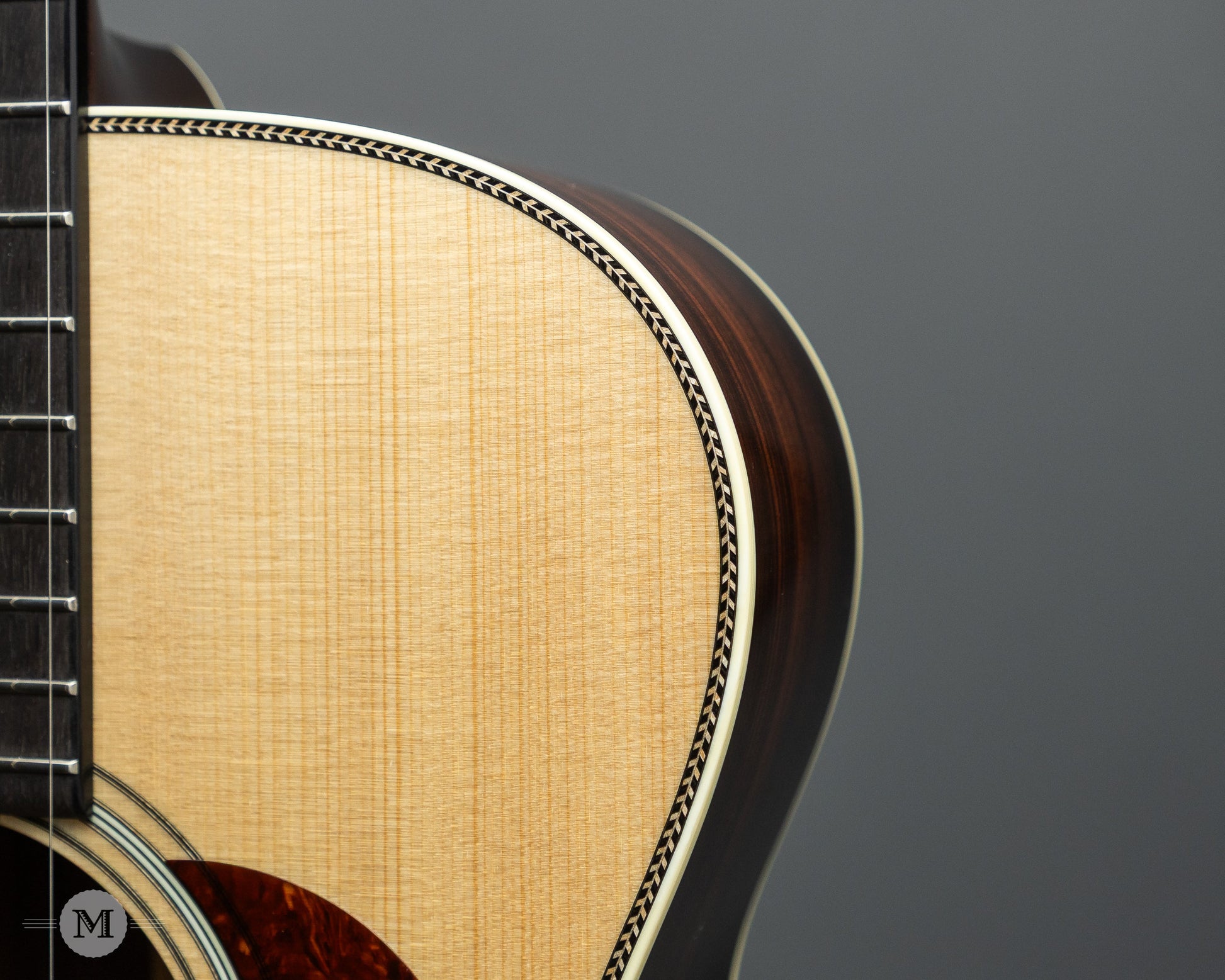 Bourgeois Acoustic Guitars - 00-12 Vintage/HS Heirloom Series "The Coupe" - Indian Rosewood/Adirondack