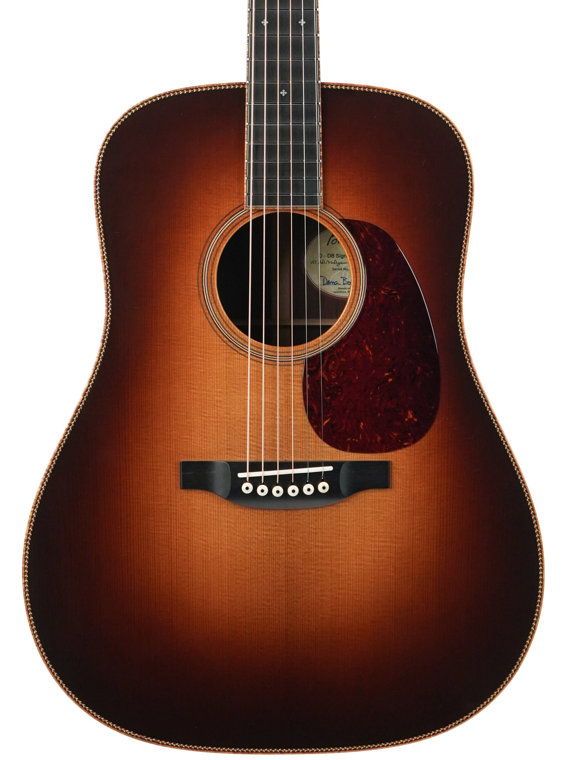 Bourgeois DB Signature Deluxe D Madagascar Rosewood Adirondack Spruce Sunburst 2025