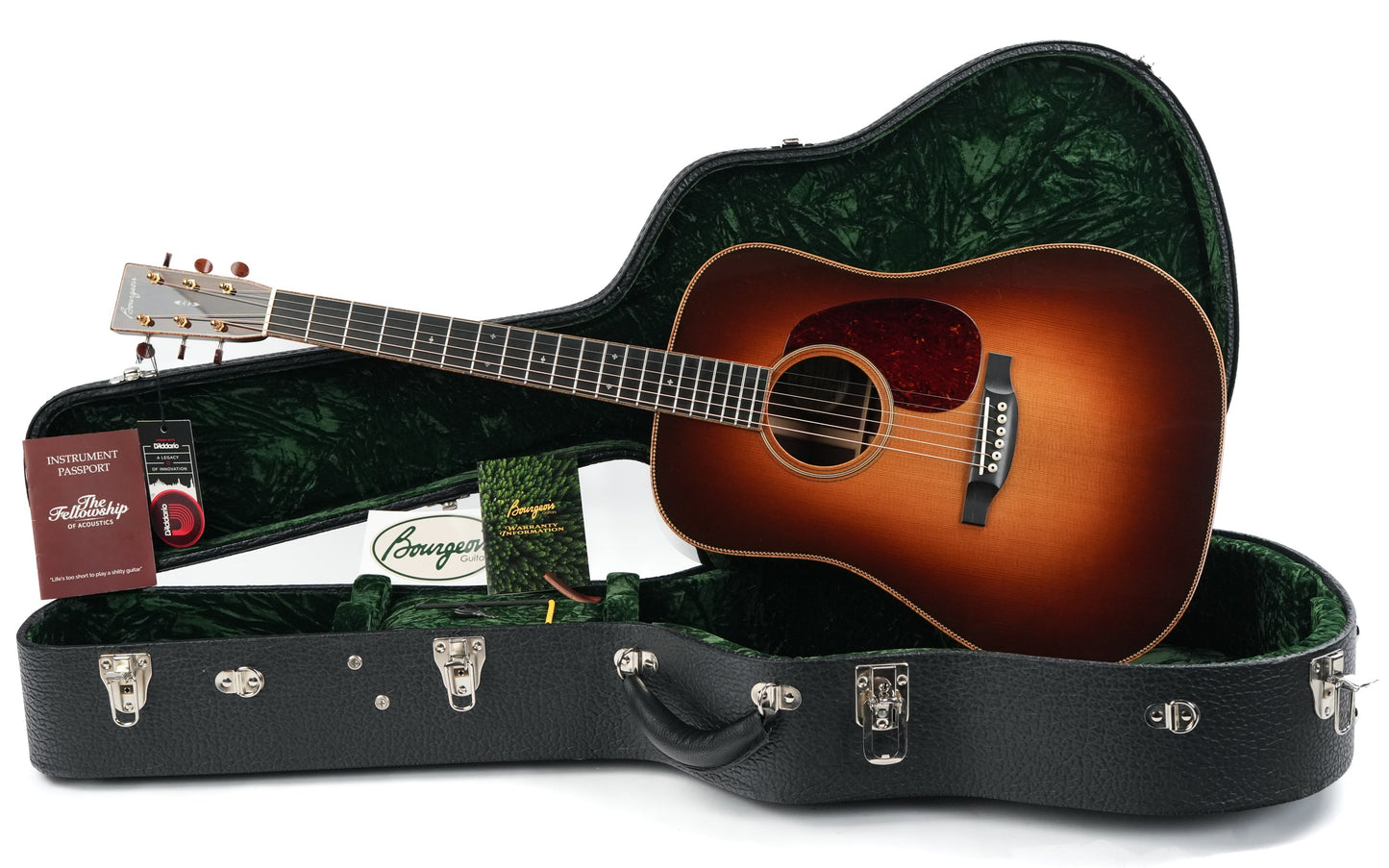 Bourgeois DB Signature Deluxe D Madagascar Rosewood Adirondack Spruce Sunburst 2025
