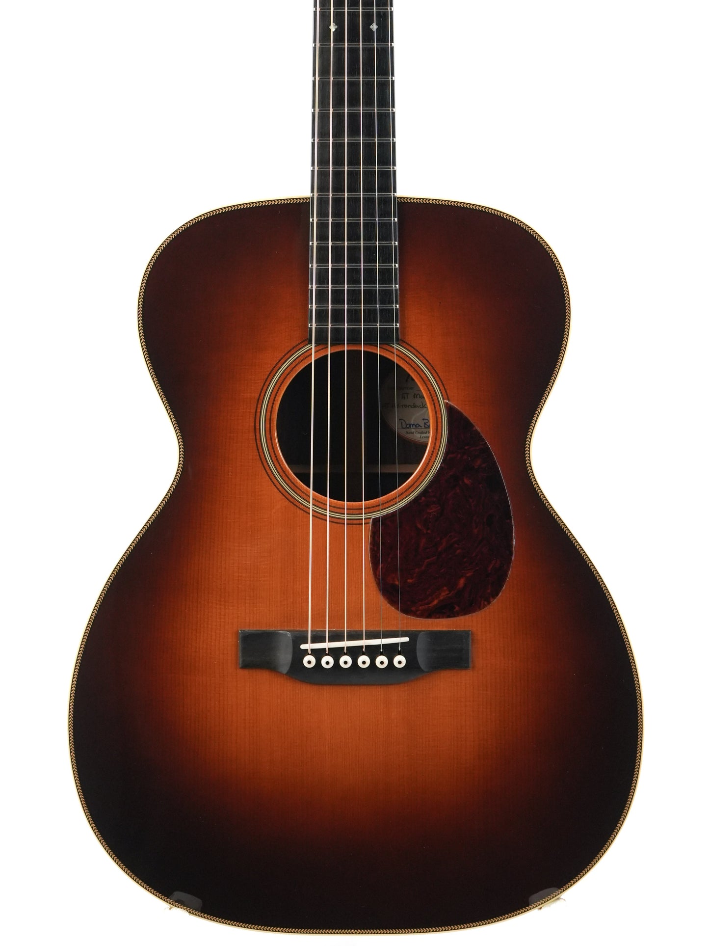 Bourgeois OM Aged Tone Adirondack Madagascar Sunburst 2015