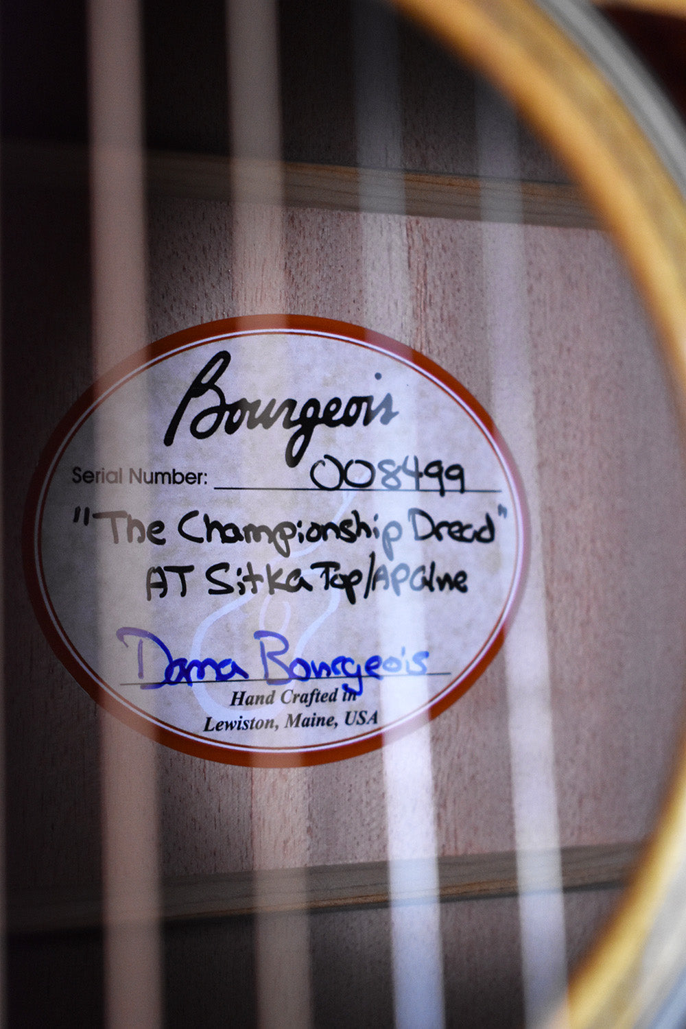 Bourgeois D - Championship Dread