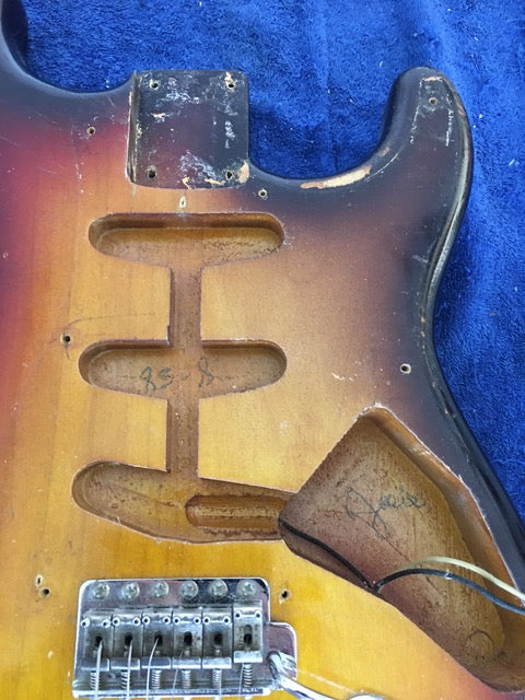 SOLD - Vintage Fender Stratocaster – USA 1958