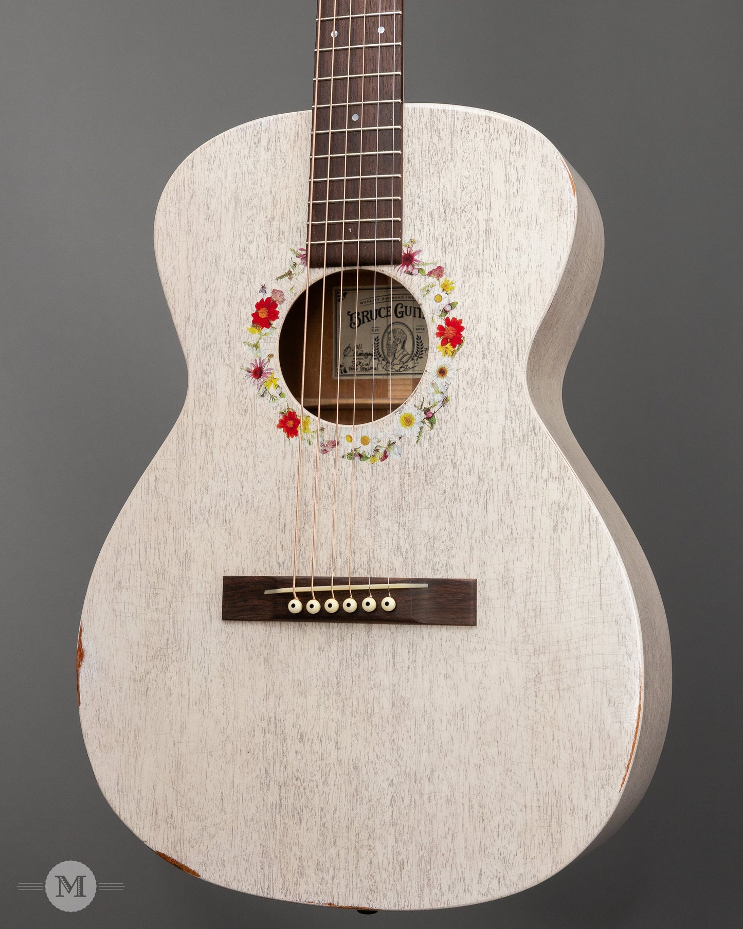 Bruce Guitars - 0-17 Special - Honduran Mahogany - Vintage White