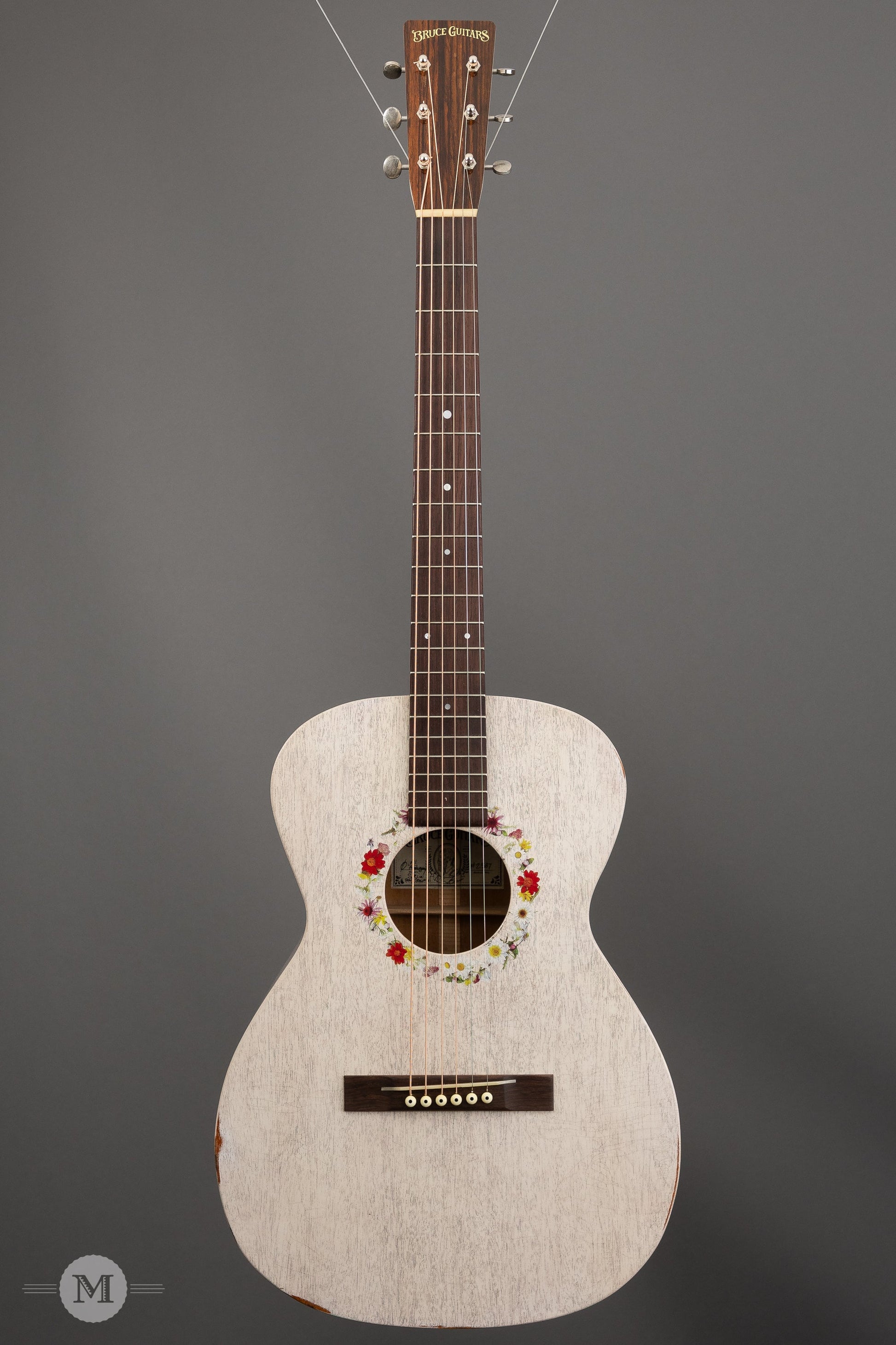 Bruce Guitars - 0-17 Special - Honduran Mahogany - Vintage White