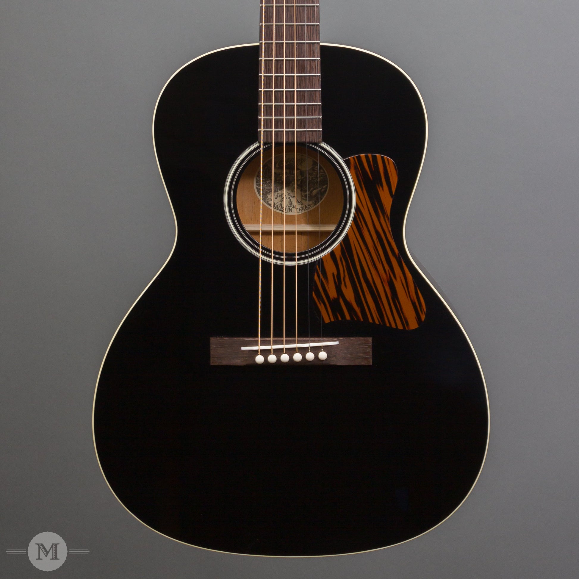 Collings Acoustic Guitars - C10-35 Jet Black Top