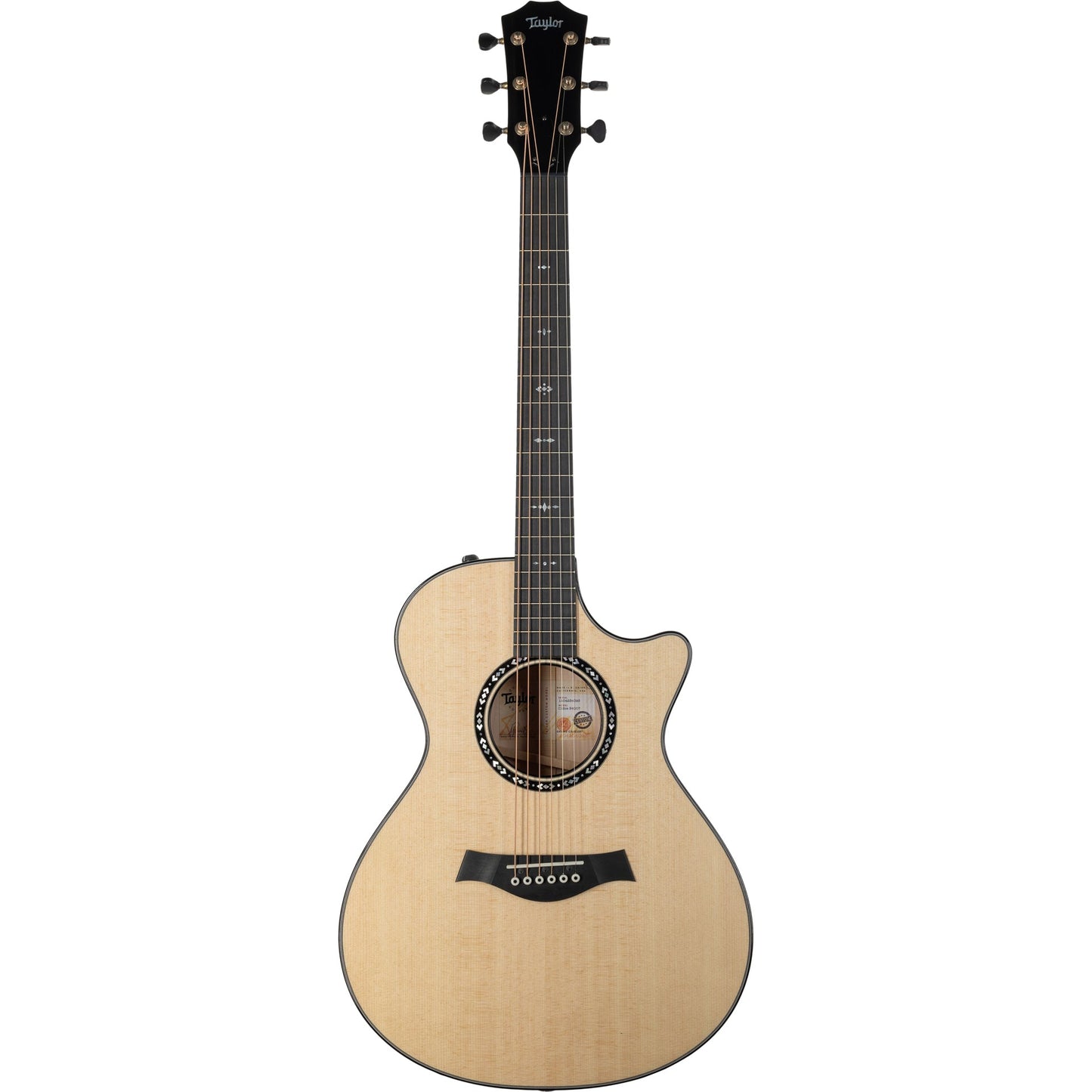 Taylor C412ce B4007 2024 NAMM Custom Acoustic Electric Guitar, Natural