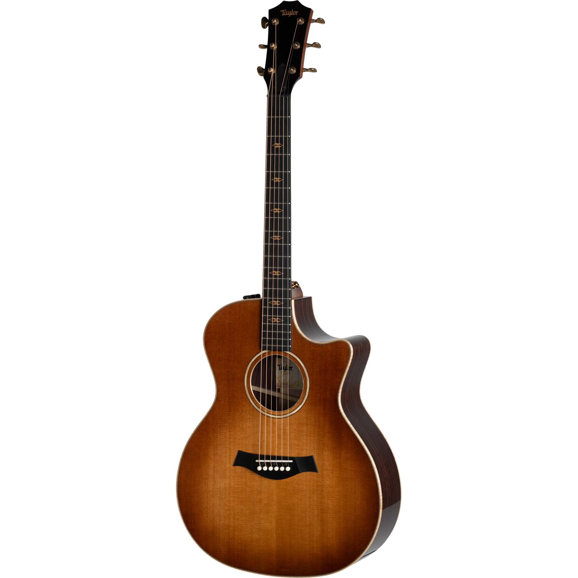 Taylor C414ce B4043 2024 NAMM Custom Acoustic Electric Guitar, Wild Honey Burst
