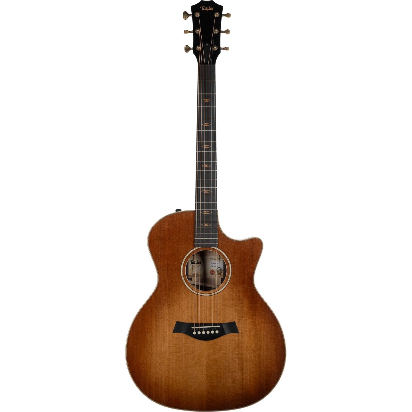 Taylor C414ce B4043 2024 NAMM Custom Acoustic Electric Guitar, Wild Honey Burst