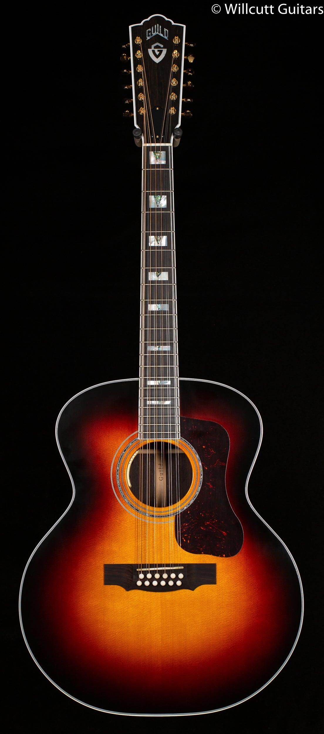 Guild F-512E Antique Burst (734)