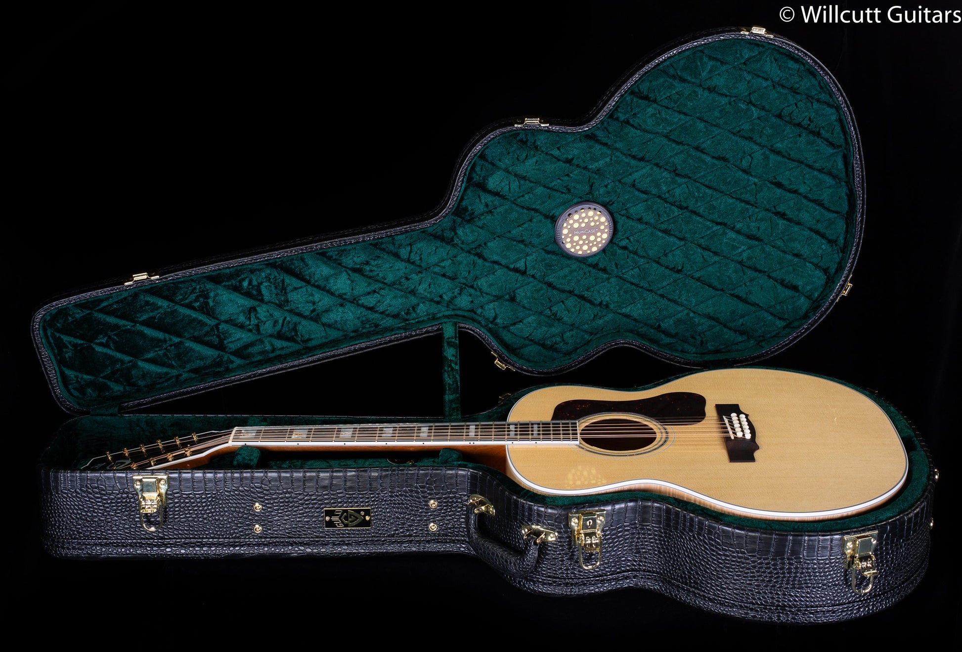 Guild F-512E  12-String Maple Blonde W/C (213)